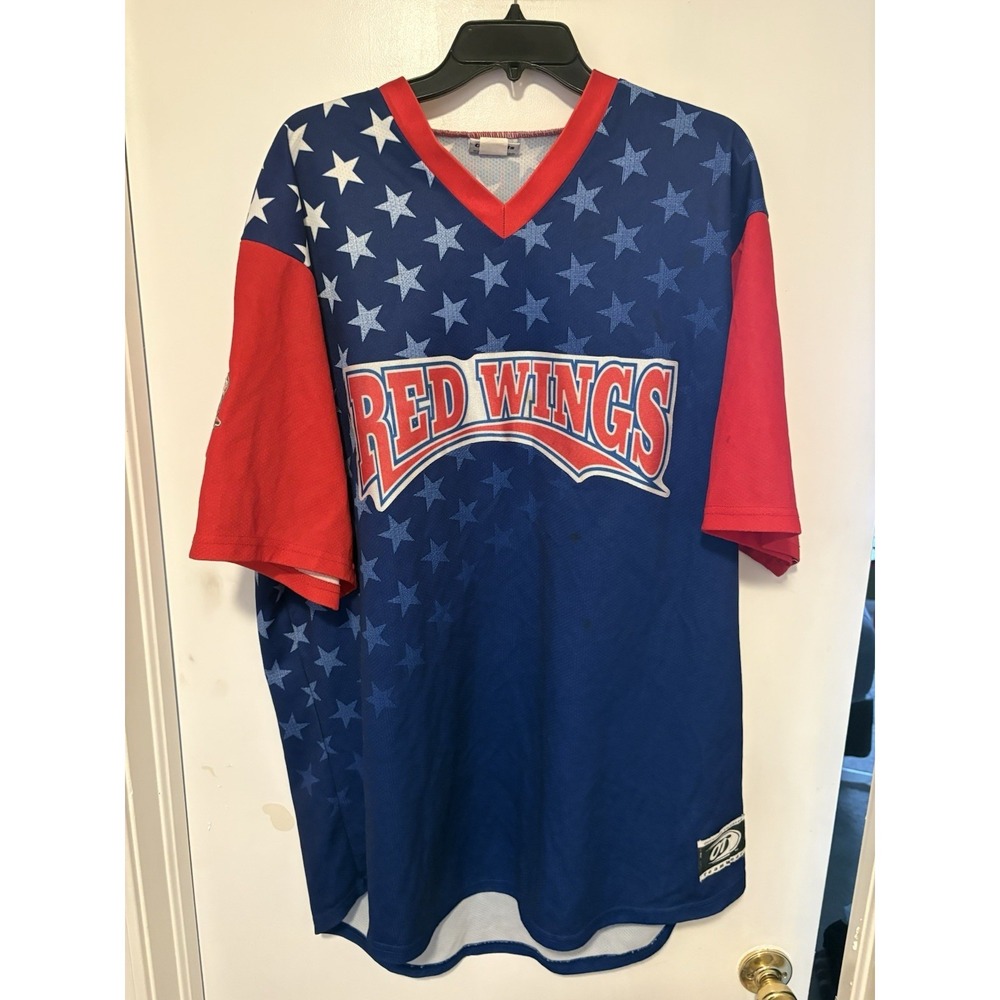 Vintage Rochester Red Wings Minor League Baseball Jersey Size 3XL